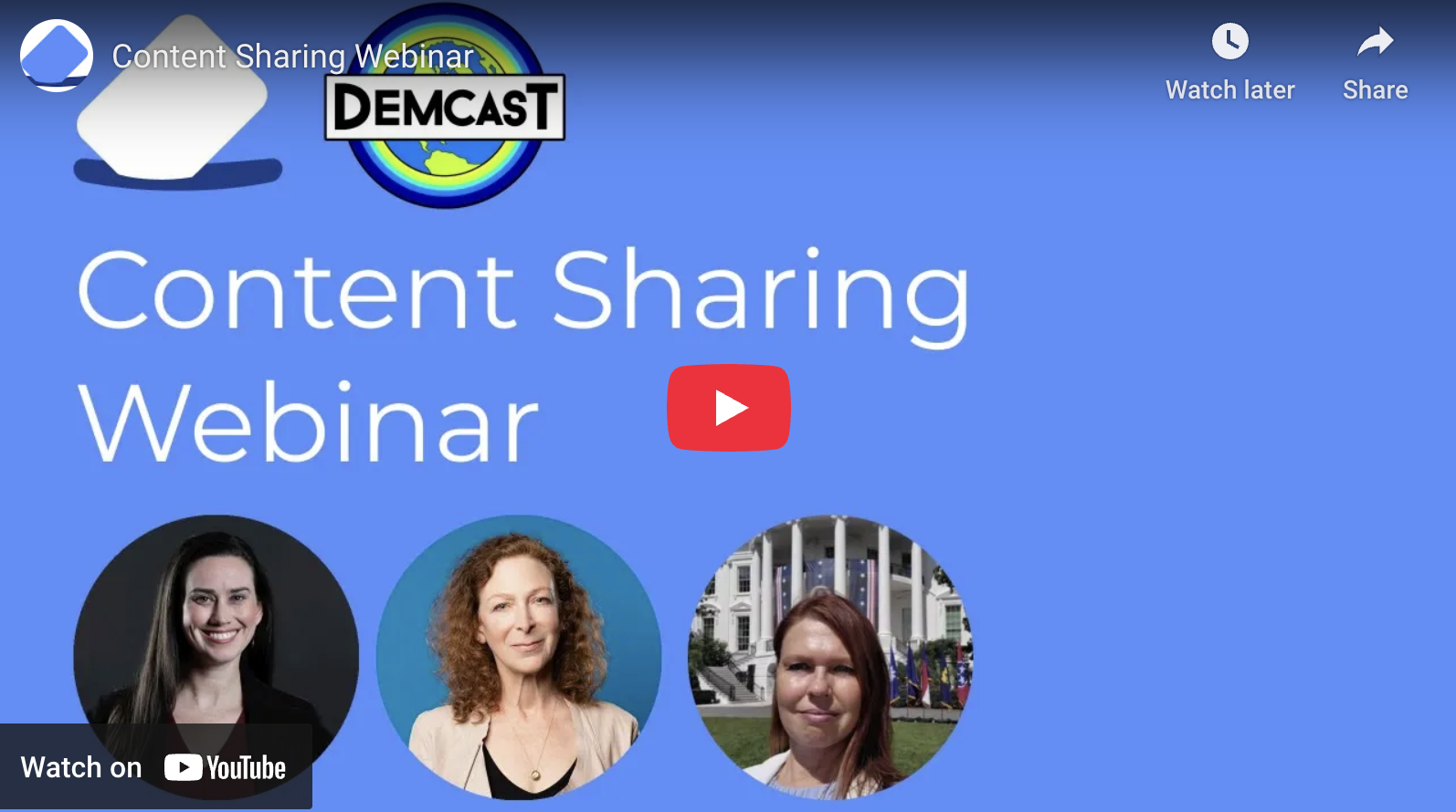 Content Sharing Webinar